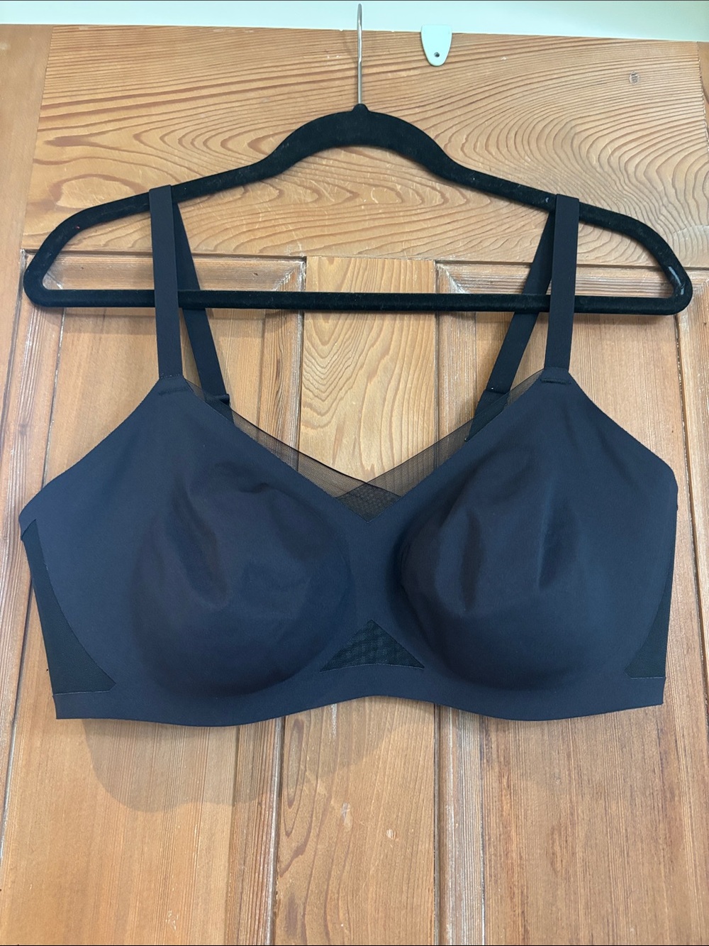 Honeylove Black Comfort Bra Size 38D (XL) No Pads